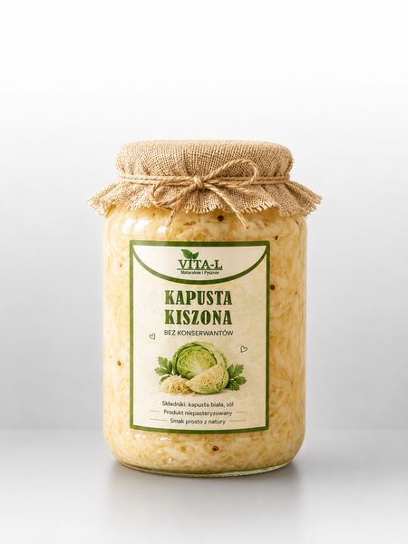 Kapusta Kiszona słoik 900ml
