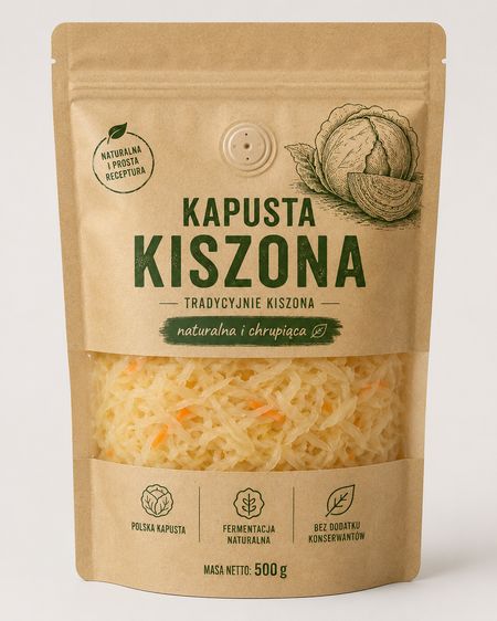 Kapusta Kiszona DoyPack 1KG