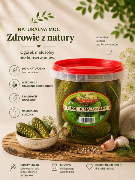 Ogórek małosolny 